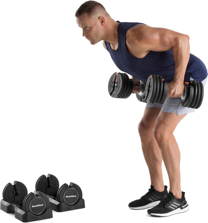 NordicTrack 25 kg Kurzhantelset mit einstellbaren Gewichten