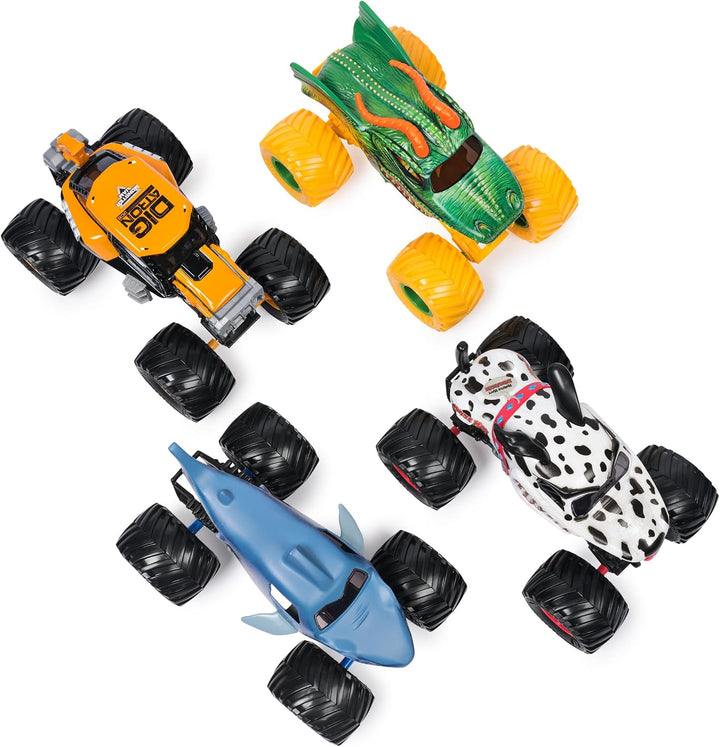 Monster Jam, Official Dragon Monster Truck, Collector Die-Cast Vehicle, 1:24 Scale, Kids Toys for Bo
