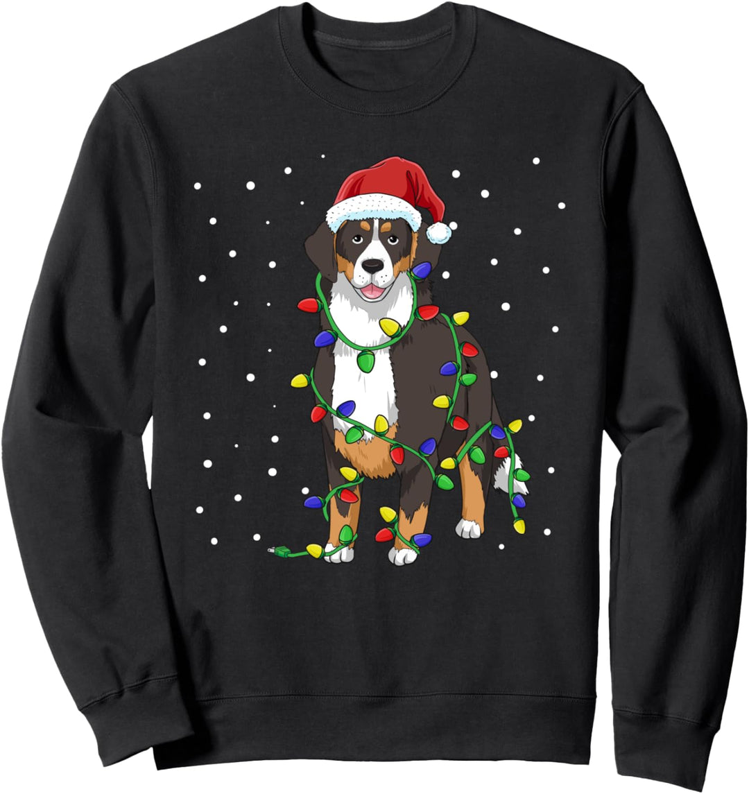 Berner Sennenhund Weihnachten Hunde Hundehalter Sweatshirt