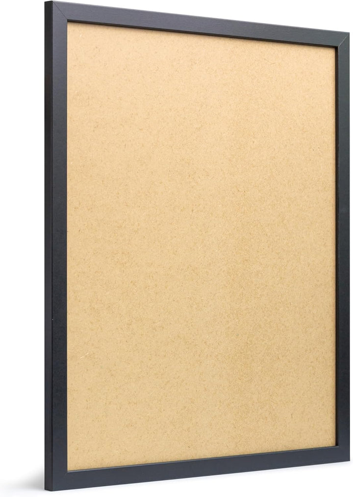 Stallmann Design Bilderrahmen 60x60 cm schwarz Holz mit Acrylglas Rahmen-Breite 20mm Posterrahmen We