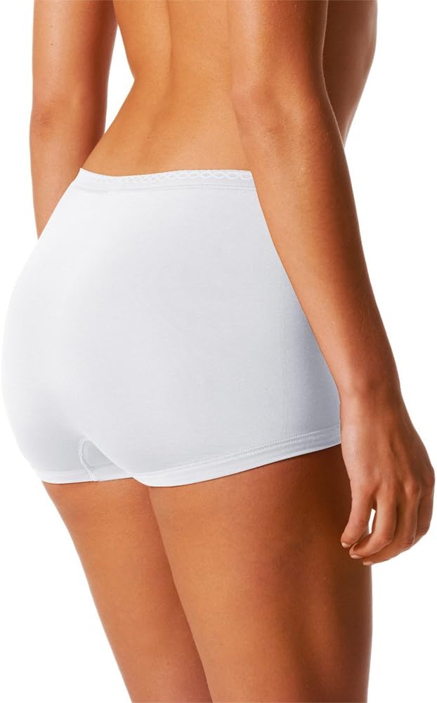 Mey 2er Pack Damen Panty Lights - 89206 - Weiss - Grösse 44 Bodysize - Damen Pants ohne Seitennähte