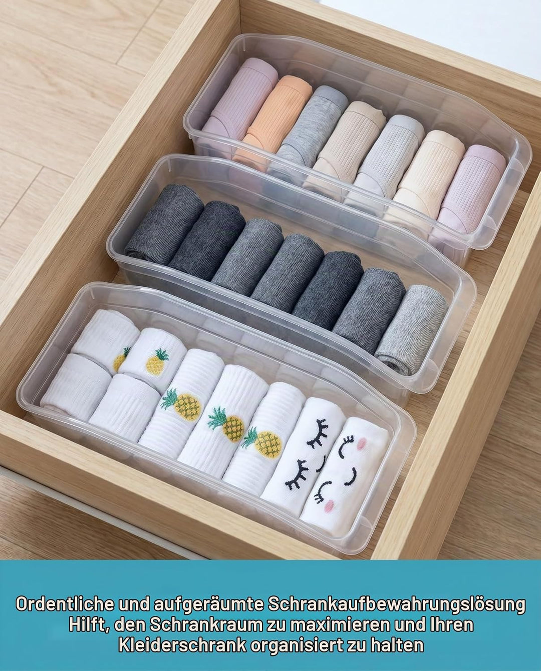 10PC Schminktisch Organizer Schubladenorganizer für Küchenutensilien, Vorratsschrank-Snacks, Kosmeti