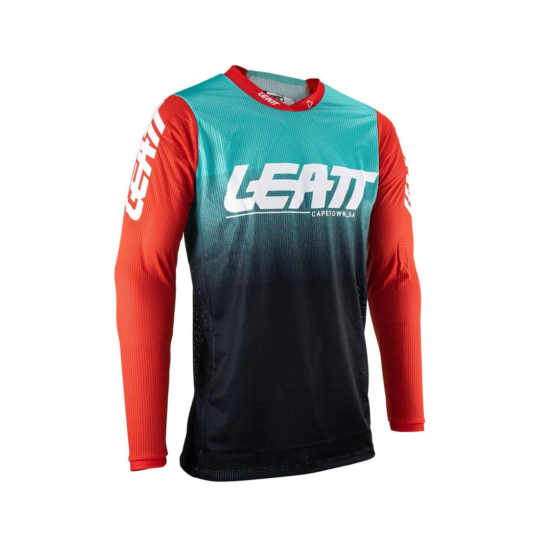 Leatt Unisex Trikot L Rot / Schwarz / Blau, L Rot / Schwarz / Blau