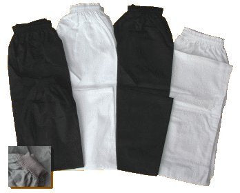 S.B.J - Sportland Baumwollhose/Kampfsporthose/Judohose mit Knieverstärkung weiss 140 Weiss, 140 Weis