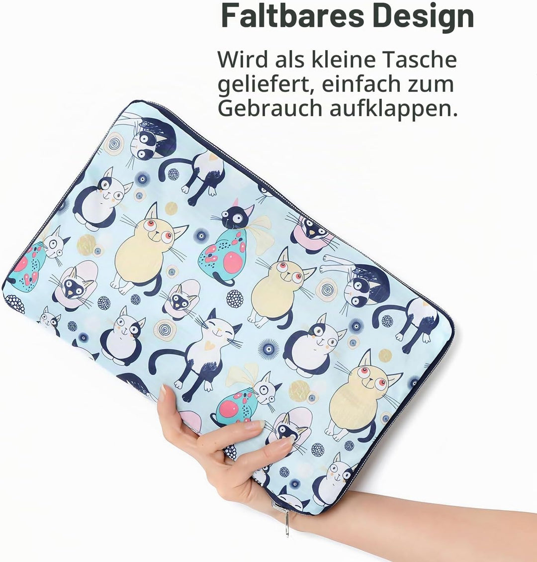 Arxus Grosse Faltbare Reisetasche Tragen Sie die Reisetasche am Wochenende über dem Gepäck mit Schul