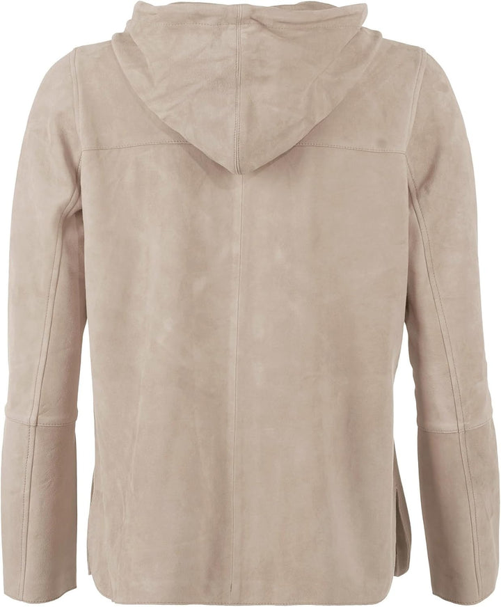 MAZE Damen Lederjacke 4202192 XS greige, XS greige