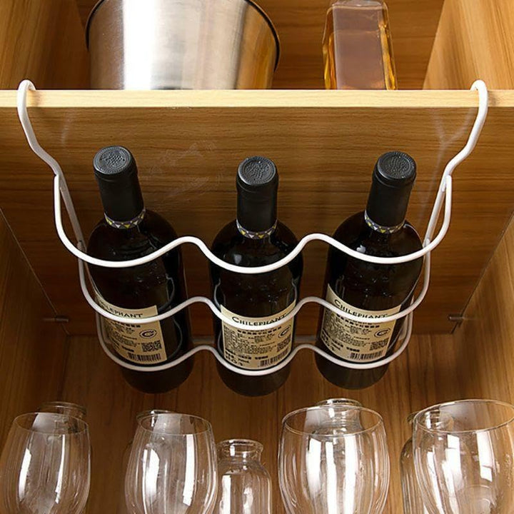 1 Stück Universal Kühlschrank Flaschenhalter für 3 Flaschen für grosse Kühlschränke, Universal-Flasc