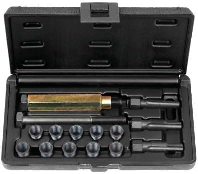 KS Tools 150.5040 THREADfix Reparatur-Satz M10x1 Glühkerzen,15-tlg.