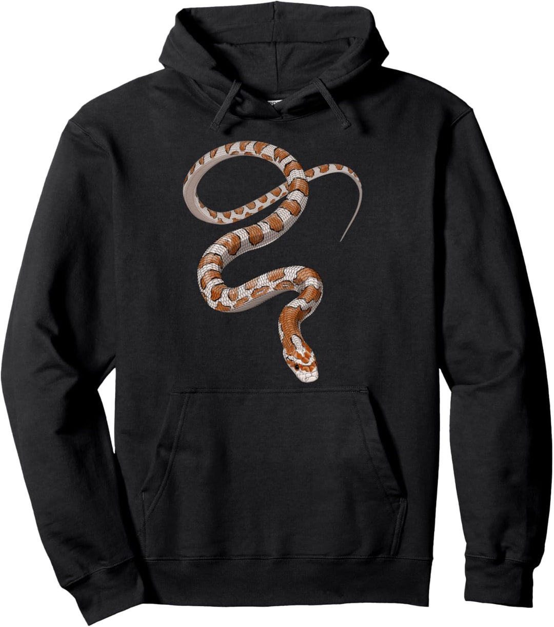 Schlange Kornnatter Pullover Hoodie