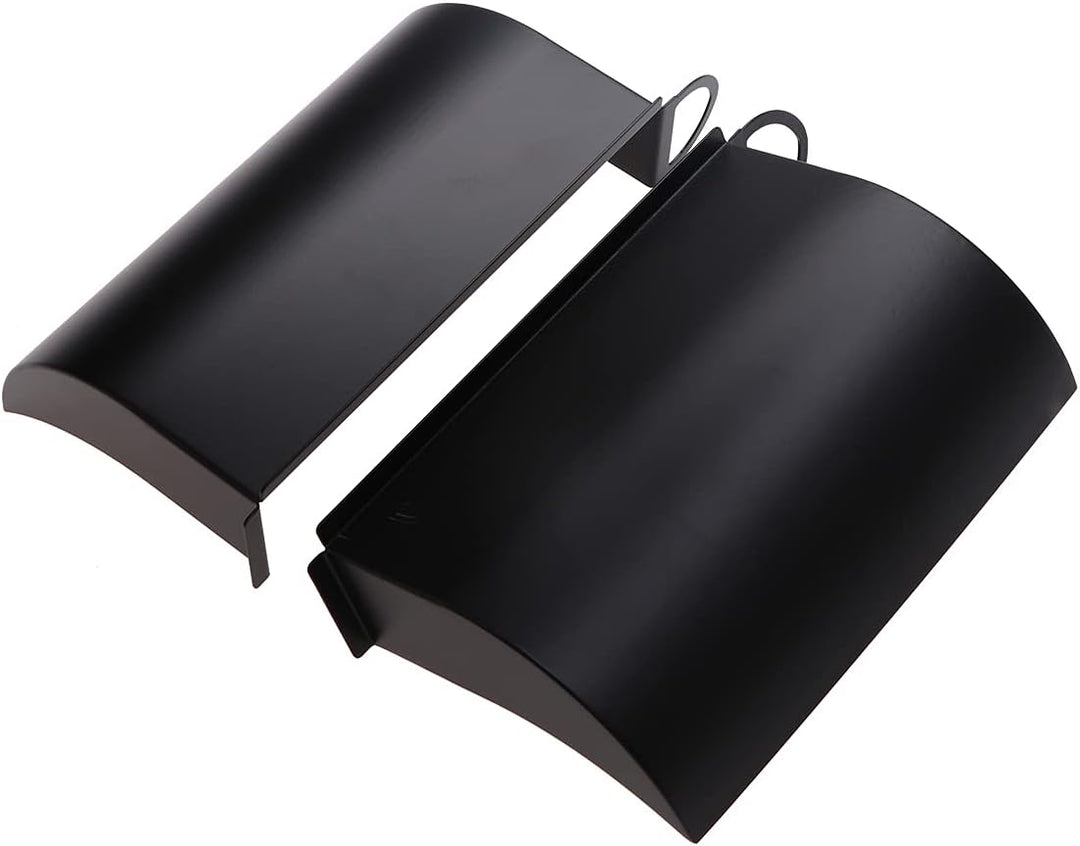 JESTOP 2 Stück Dynamische lufteinlass schaufel, Aluminum Luftstrom Ansaugdeckel, Dekorative Vent Hoo
