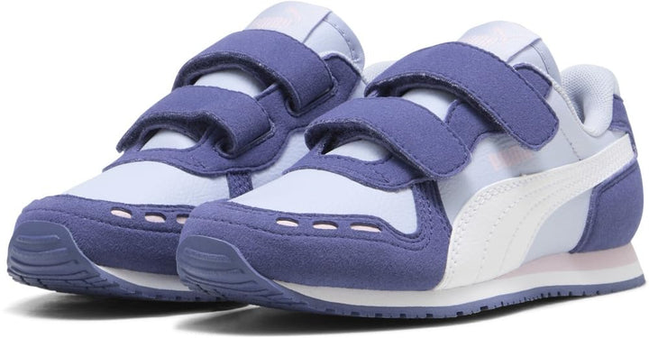 PUMA Unisex Kinder Cabana Racer Sl 20 V Ps Sneaker 28 EU Cool Weather Puma White Blue Crystal Rose M
