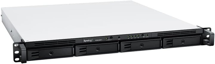 Synology RS822RP+ 4-Bay RackStation NAS AMD Ryzen V1500B 2GB RAM 4xRJ-45 1GbE LAN-Port, 40TB Bundle