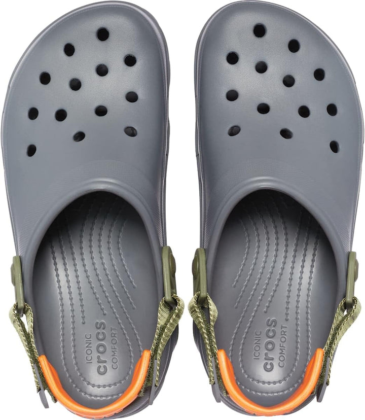 Crocs Unisex Classic All Terrain ClogClogs 41/42 EU Slate Grey Multi, 41/42 EU Slate Grey Multi