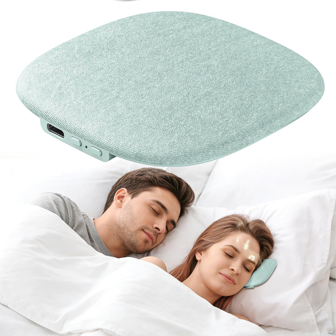 Sleep Pillow Speaker for Sleeping Bluetooth Pillow Speakers with White Noise Machine Timer,Under Pil
