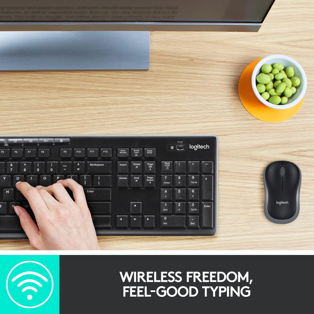 Logitech MK270 Wireless Combo・(920-004524)・Tastatur-und-Maus-Set