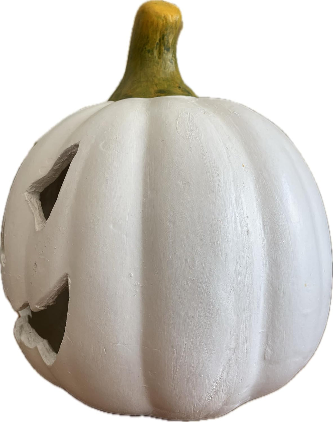 khevga Halloween Deko Kürbis Herbstdeko Windlicht Deko-Kürbis LED Beleuchtet (mit LED weiss), Mit Le