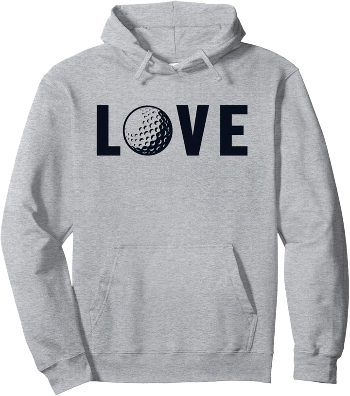 Golf Love Golfplatz Minigolfer Golfer Golfcaddy Golf Pullover Hoodie