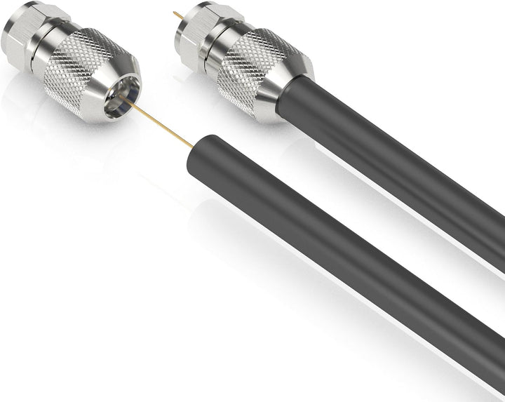 PureLink EF010-50 50x EasyInstall F-Stecker für Sat-Antennen-Koax-Kabel mit 7mm bis 6,8mm Durchmesse