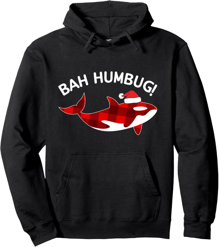 Lustiger Orca-Wal, Weihnachten weihnachtsbaum-Kleidung Pullover Hoodie