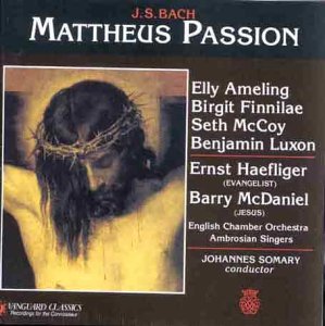 Matthäus Passion, Audio-CD