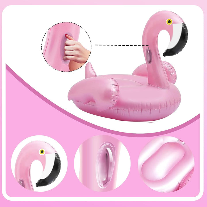 Unicorn Pool Floating Beach Floats für Seen, Pool-Party-Spiele (Rosa)