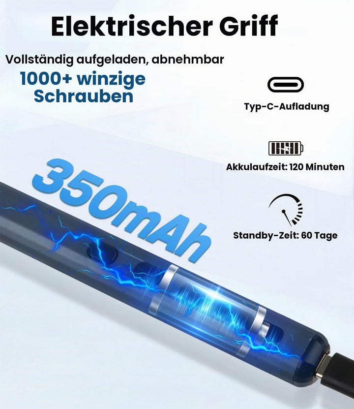 72 in 1 Schraubendreher Elektrisch Set Mini Reparatur Feinmechaniker