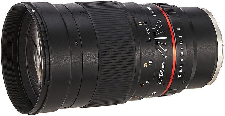 Samyang 135 mm f/2.0 ED UMC Teleobjektiv für Sony E-Mount Wechselobjektivkameras, Sony E
