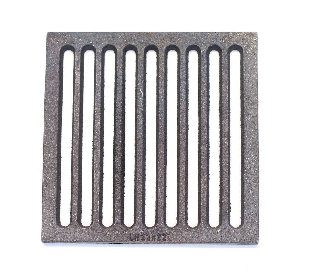 Hochwertiger 22 x 22cm Gussrost Ofenrost Kaminrost Ascherost passend f. Spartherm u. H&amp;M Kaminofen