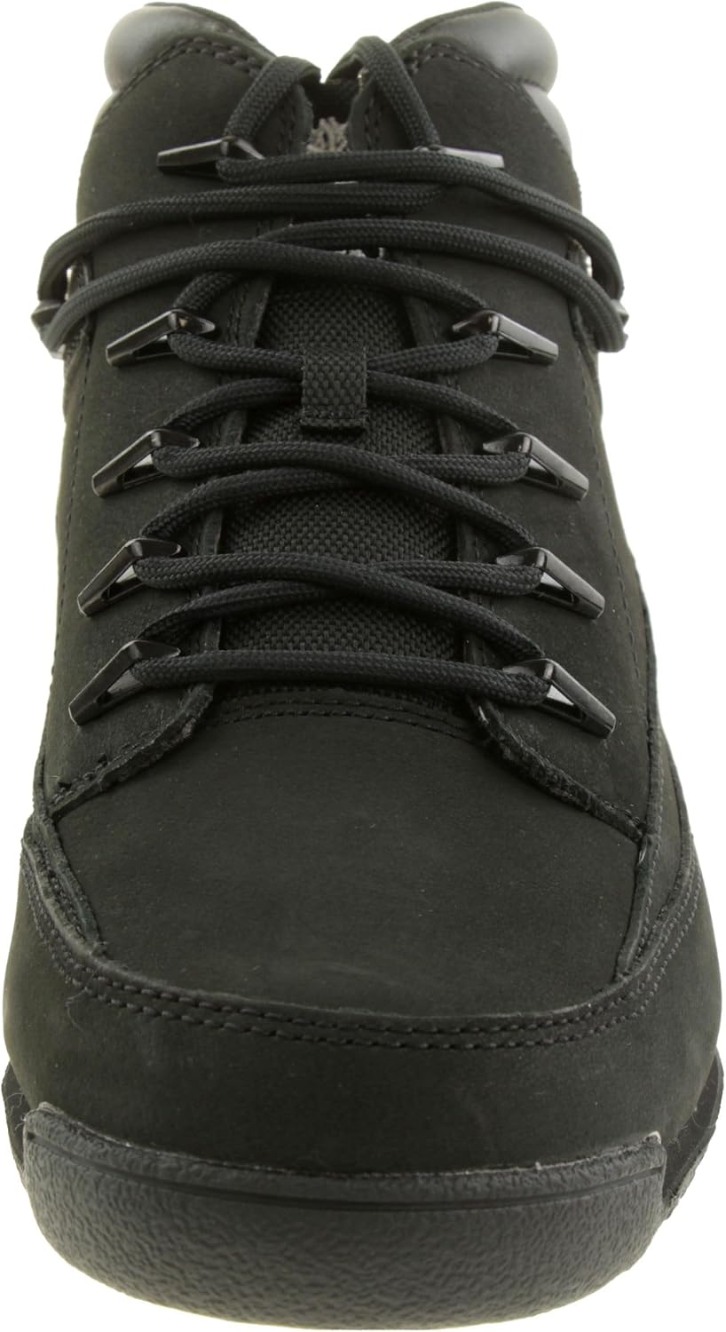 Timberland Euro Rock Mid Hiker Herren Boots Wanderschuhe TB 0A2H5A Braun 45.5 EU Black Nubuck, 45.5