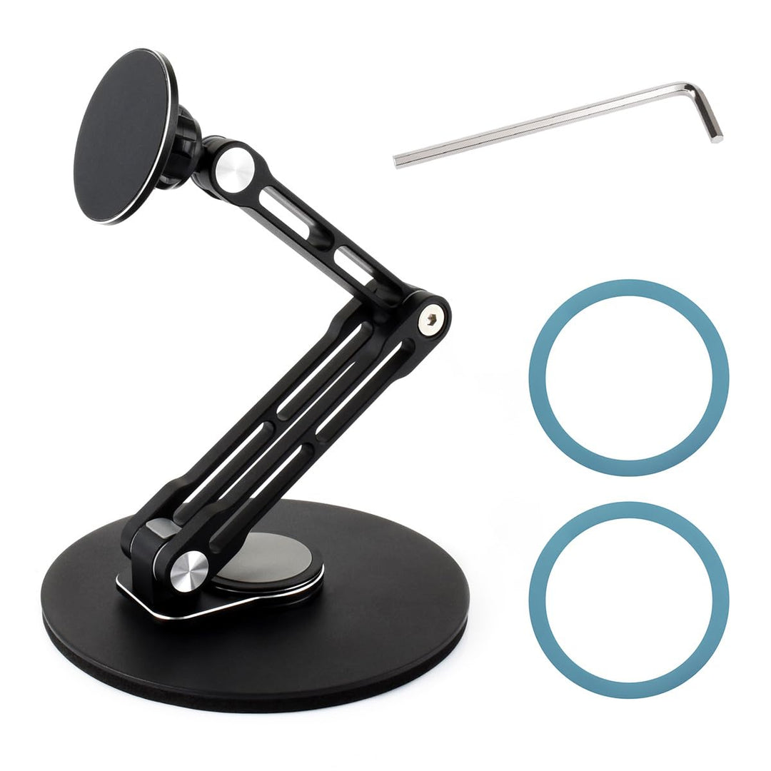 Waveshare Magnetic N52 Neodymium Magnet Portable Monitor Adjustable Stand, Compatible with 4~18.5inc