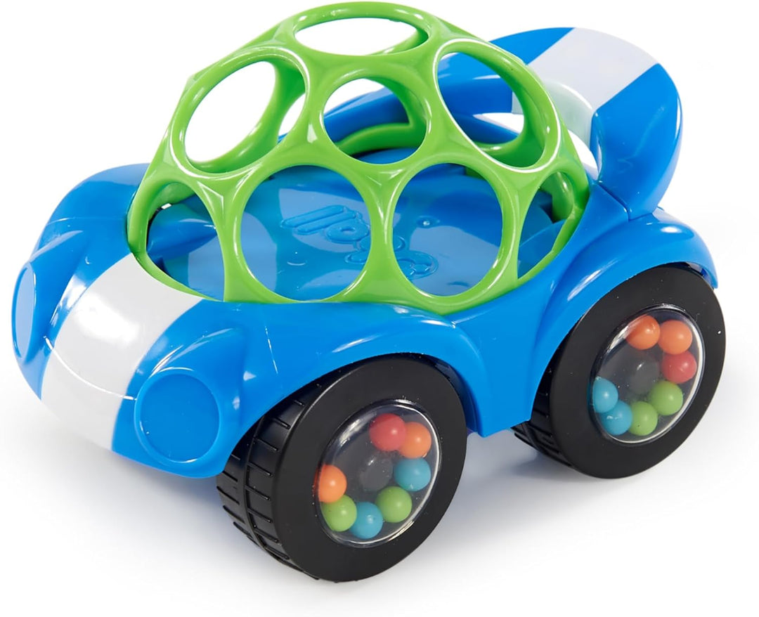 Bright Starts, Ballspielzeug, Wobble Bobble Ballspielzeug + Spielzeugauto, Ballspielzeug + Spielzeug