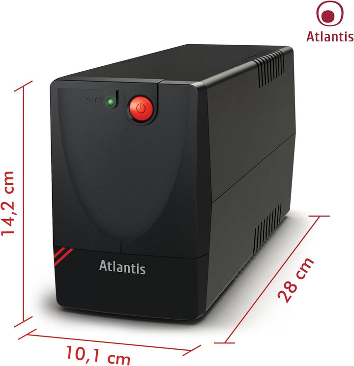 Atlantis UPS X1000, Leistung 750VA, 375W, Line Interactive, A03-X1000
