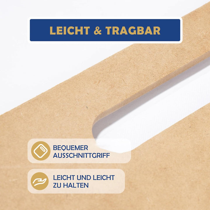 COOZEE 33x43cm Drawing Board für Künstler, Klemmbrett Holz mit robustem Clip und Gummibändern, Tragb