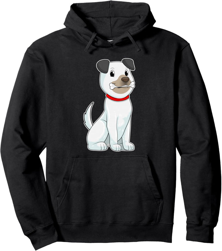Hund Knochen Pullover Hoodie