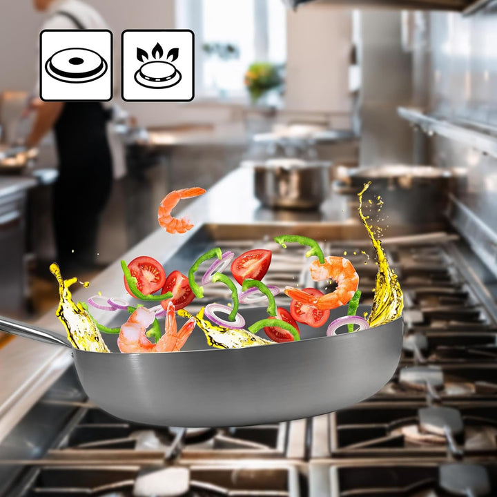 PADELLA SALTAPASTA ALLUMINIO CM.32X8h