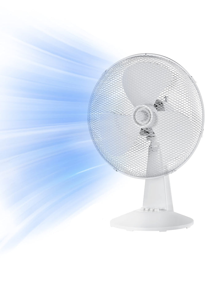 Midea FT40-21M Tischventilator, 40 W, Durchmesser 40 cm, leiser Ventilator mit 3 Flügeln, 3 Geschwin