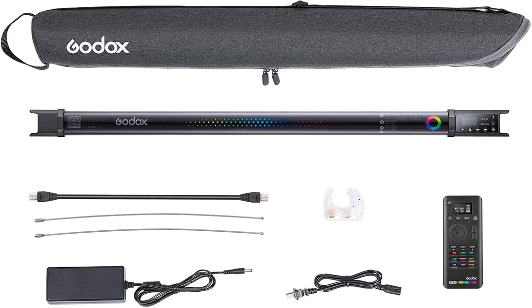 Godox TL60 RGB Tube Light Multi Color LED Licht Stick | RGB LED Videolicht Tube Stick, 2500-10000K C