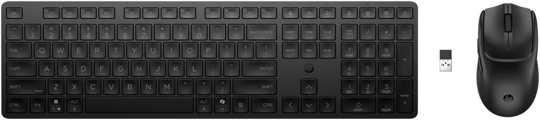 HP 495C・Tastatur-und-Maus-Set・Dual-Modus (BE1Q0UT