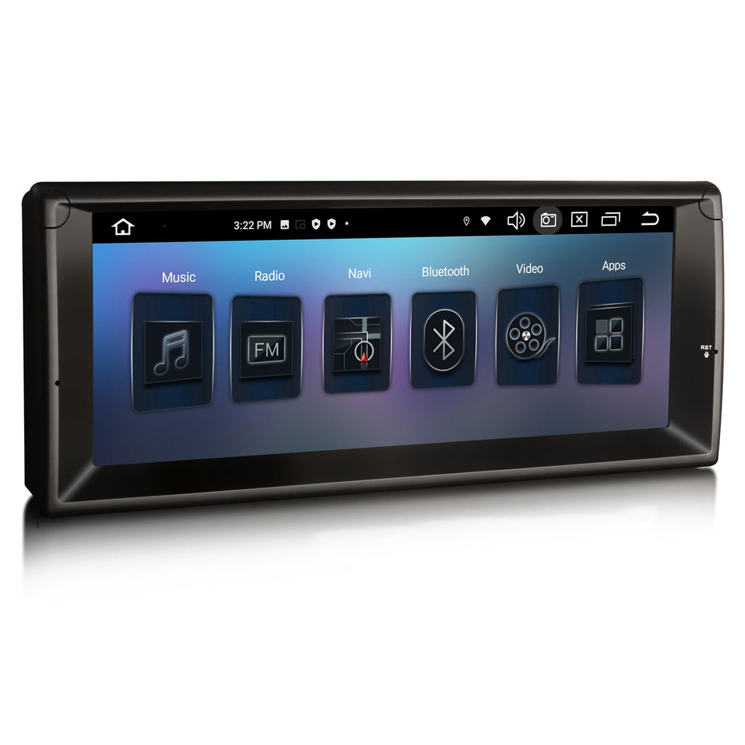Erisin 10.25 Zoll 8-Kern 4GB RAM 64GB ROM Android 14 Autoradio GPS Navigation für BMW 5er E39 M5 Unt