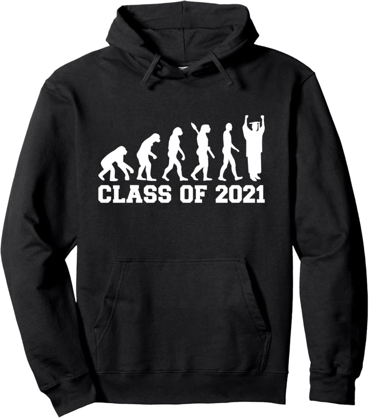 Class of 2021 evolution Abitur Abschluss Bachelor Master Pullover Hoodie