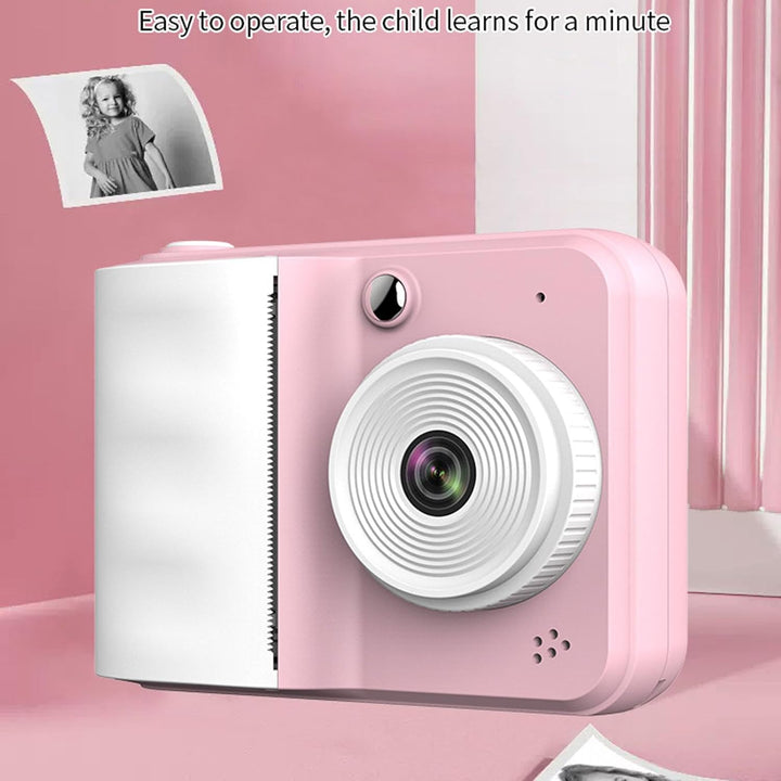 Sofortdruckkamera für Kinder, 48MP 1080p Kids Camera Sofortdruck mit 3 Rollendruckpapier, für Jungen