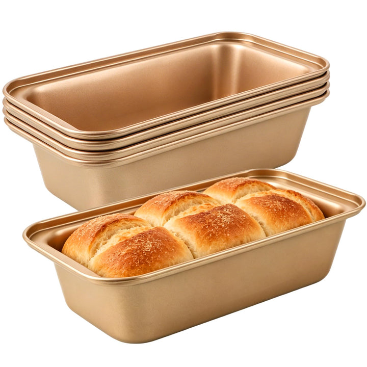Brotbackform 5 Stück, Kastenform Brot 25,2 x 13 x 6,2 cm