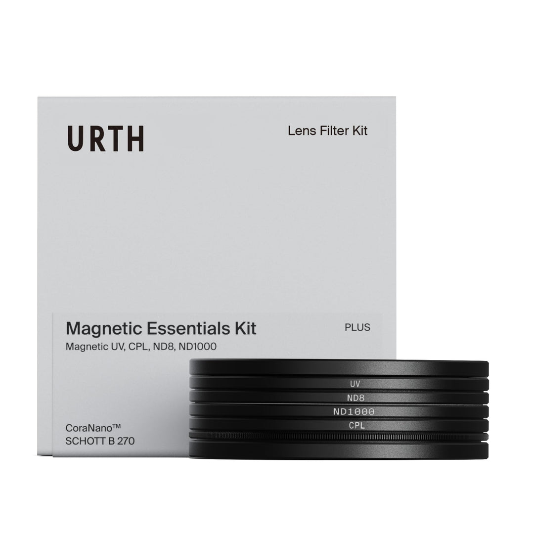 Urth 62mm Magnetisches UV, Polfilter (CPL), ND8, ND1000 Filter Kit (Plus+), 62mm magnetisch
