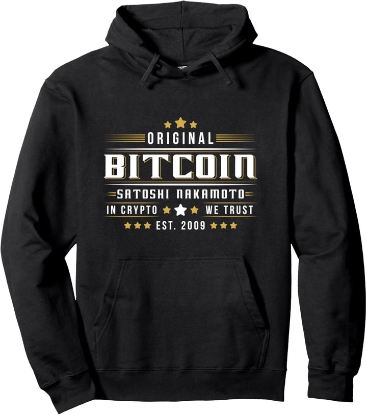 Bitcoin Pullover Hoodie