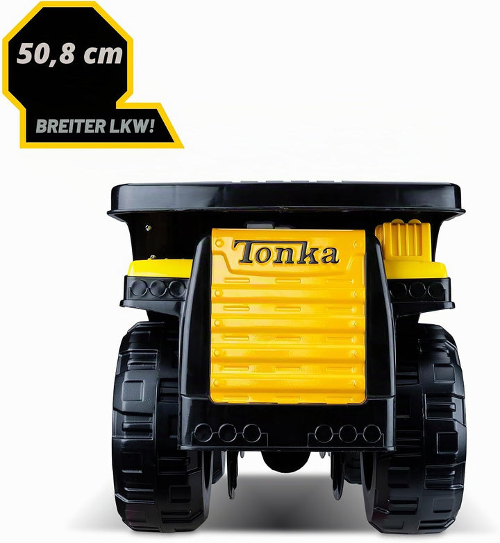 Steel Classic Robuster Riesenkran-Muldenkipper, Tonka, Konstruktionsspielzeug für Kinder, Spielzeugf