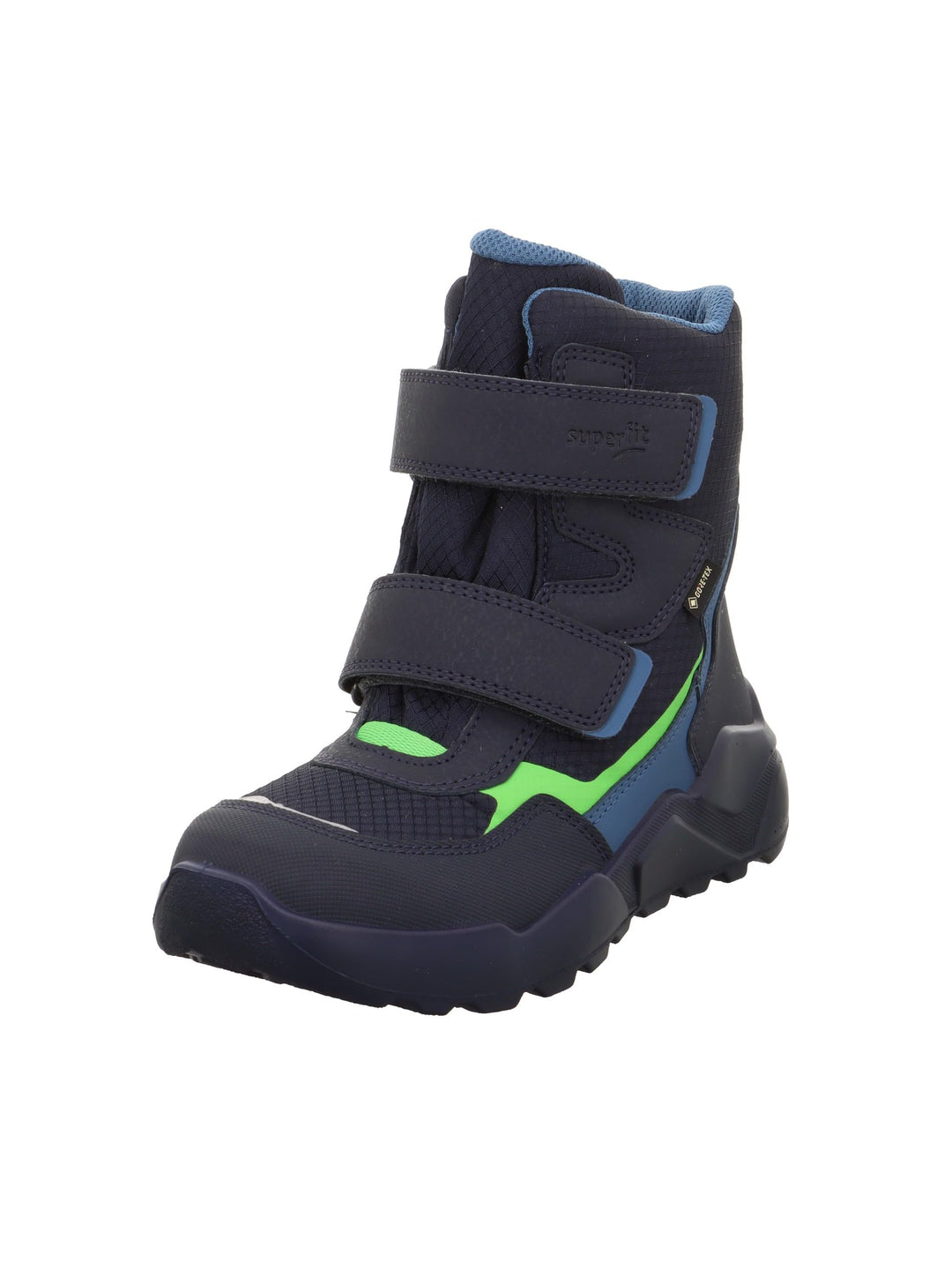 Superfit Jungen Rocket Schneestiefel 31 EU Schmal Blau Grün 8000, 31 EU Schmal Blau Grün 8000