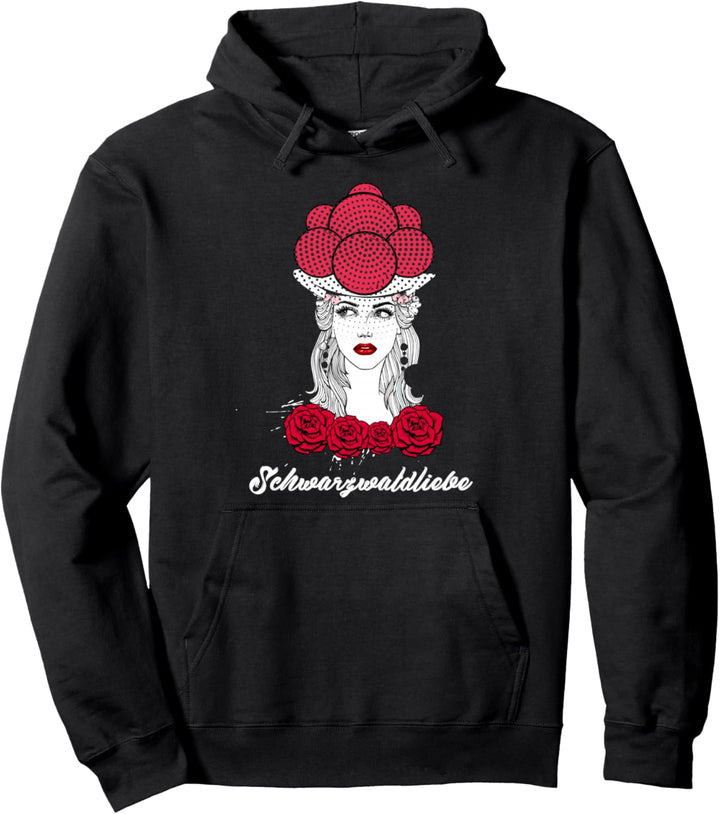 Schwarzwald Mädchen Pullover Hoodie