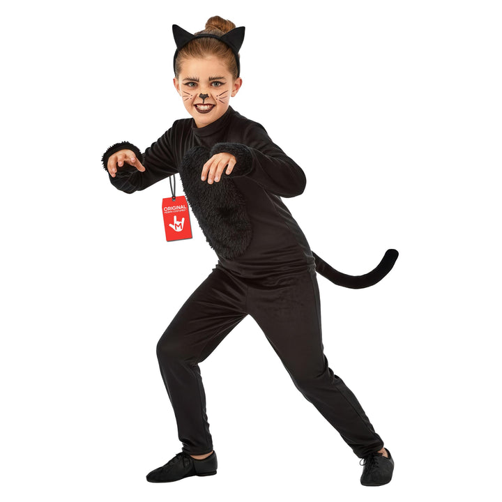 Fun Shack Katzenkostüm Mädchen, Süsses Halloween Kostüm Kinder, S