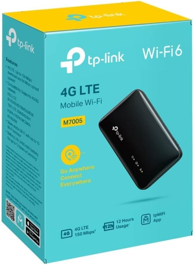 Hotspot Router TP-Link M7005 WiFi 6 4G LTE