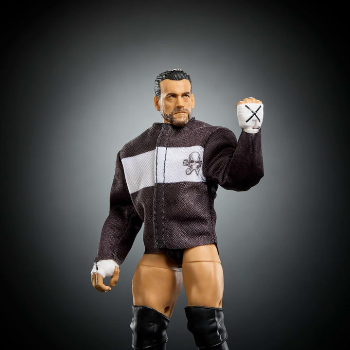Mattel WWE Elite cm Punk Action-Figur und Zubehör, Serie 124